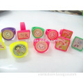 new product printed funny cartoon character muticolor silicone color code rings